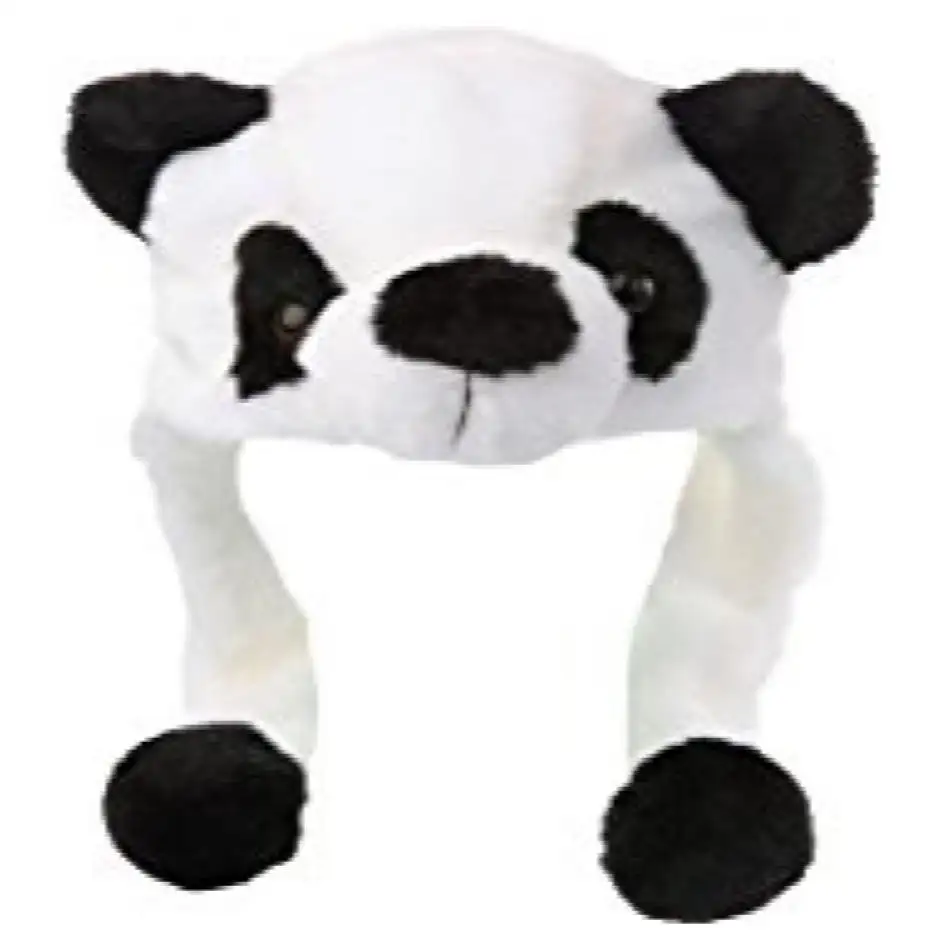 Cappello di Panda peluche Carino Peluche Panda Divertente Cappello All'ingrosso