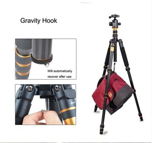Q666C Chuyên Nghiệp Carbon Fiber <span class=keywords><strong>Tripod</strong></span> Monopod Kit Đối Với DSLR Camera/Xách Tay Du Lịch <span class=keywords><strong>Tripod</strong></span> Max Tải 15 kg - Product Image 4