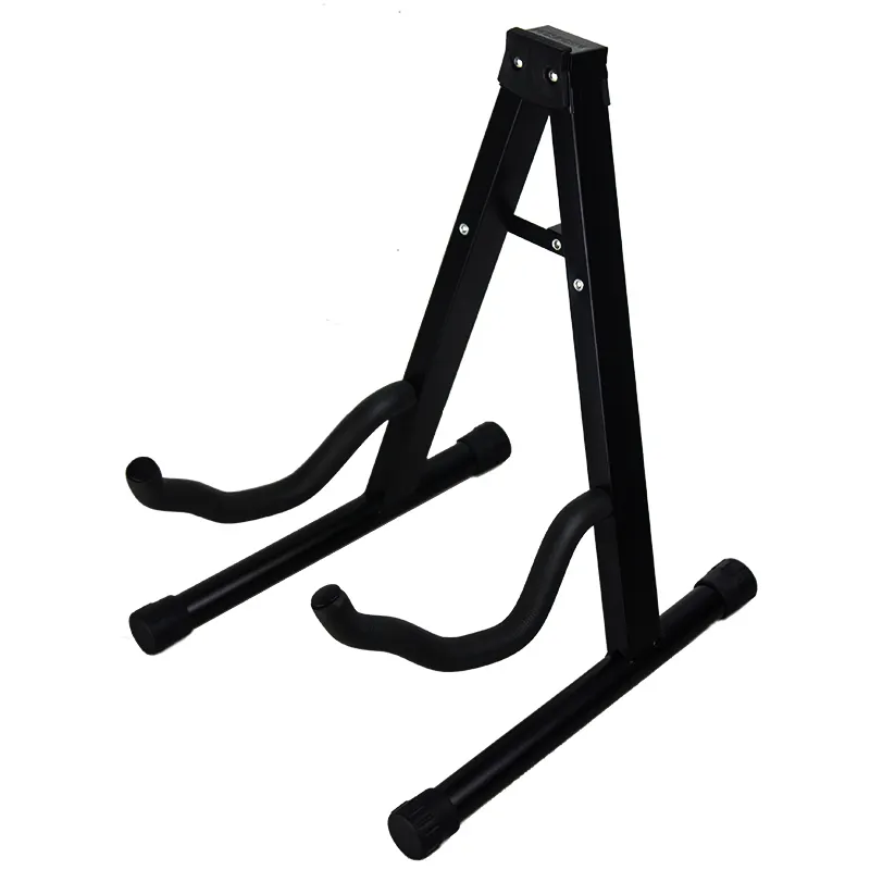 Guitar Instrument Accessory Wholesale Electric/Wood Guitar Stand Folding Guitar Stand