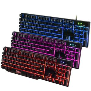 zerodate XO彩虹LED背光游戏键盘USB有线游戏键盘为游戏玩家的Mac电脑 - Product Image 6