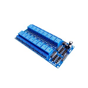 16 canali modulo relè 5V 12V scheda di controllo con protezione accoppiatore ottico con LM2596 di alimentazione - Product Image 1