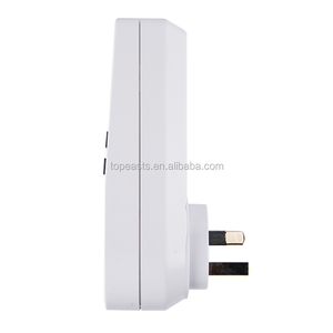 AU สมาร์ทซ็อกเก็ตเสียบดิจิตอลจับเวลา15A/1800วัตต์7วันโปรแกรม,3 Prong Outlet, - Product Image 3