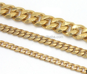 Stainless Steel Six Facet Cut Curb <strong>Chain</strong> Thick Jewelry <strong>Chains</strong> - Product Image 4