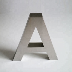 หมายเลขห้องป้ายป้ายสแตนเลสโลหะตัวอักษรและตัวเลข - Product Image 4