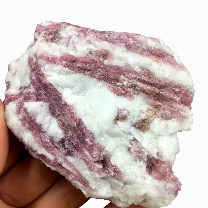 Venda por massa rosa espécie cristal de turmalina natural quartz