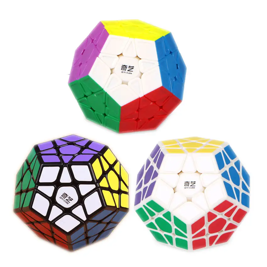 Qiyi Magic Puzzel Cube Speed Professionele 12 Sides Puzzel Cubo Magico Educatief Speelgoed Voor Kinderen