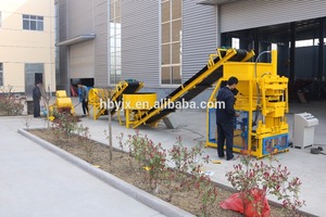 HBY2-10 automático arcilla enclavamiento ladrillo máquina de quemar ladrillo de carga y descarga de la máquina mini máquina de fabricación de ladrillo de arcilla - Product Image 4