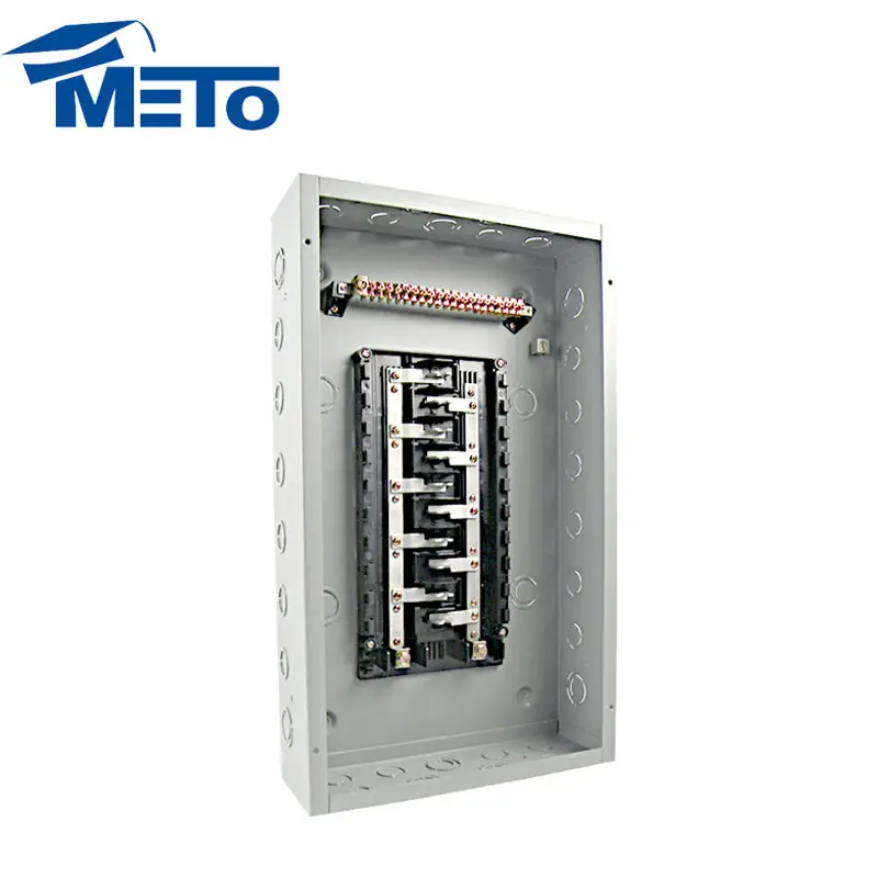 MTE1-20125-F eléctricos baja tensión medidor de potencia caja de panel macho en tye tipo de centros de carga