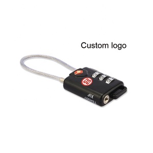 TSA21105 gümrük kilit metal çinko asma kilit TSA onaylı lisanslı seyahat kilidi - Product Image 3