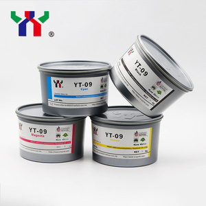 High Gloss YT-09 Offset Printing Soy CMYK Ink , Magenta