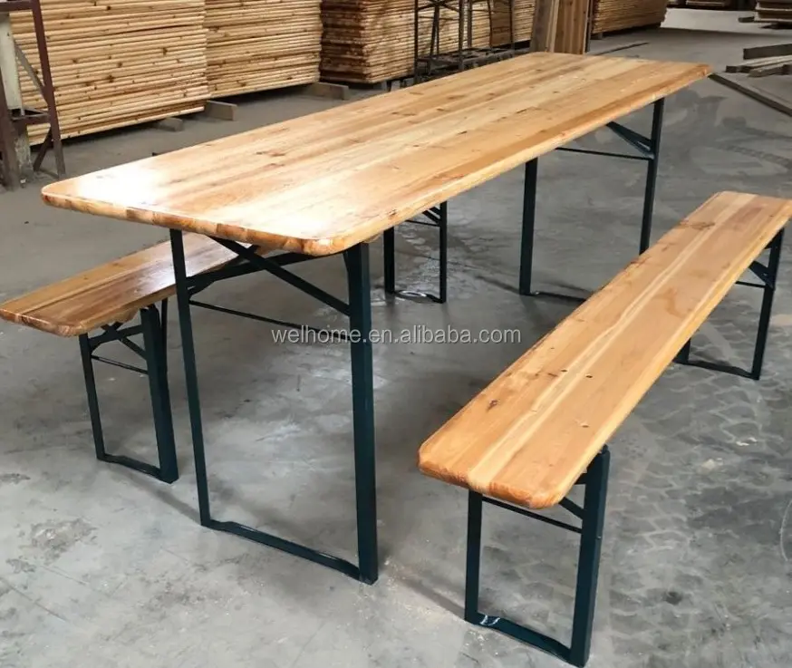 220/200/180cm hohe qualität Folding Bier Tisch Set/Bier Tisch und Bänke