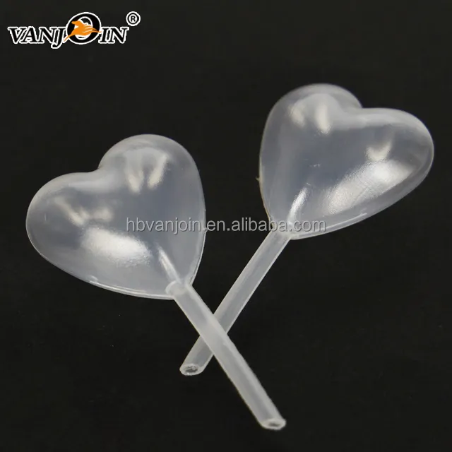 Heart Shaped Disposable Plastic Transfer Pipette 4ml