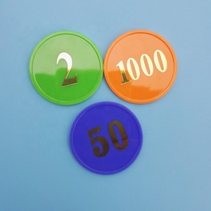 2022 tek renk jetons, özel poker fişleri, net poker fişleri - Product Image 2