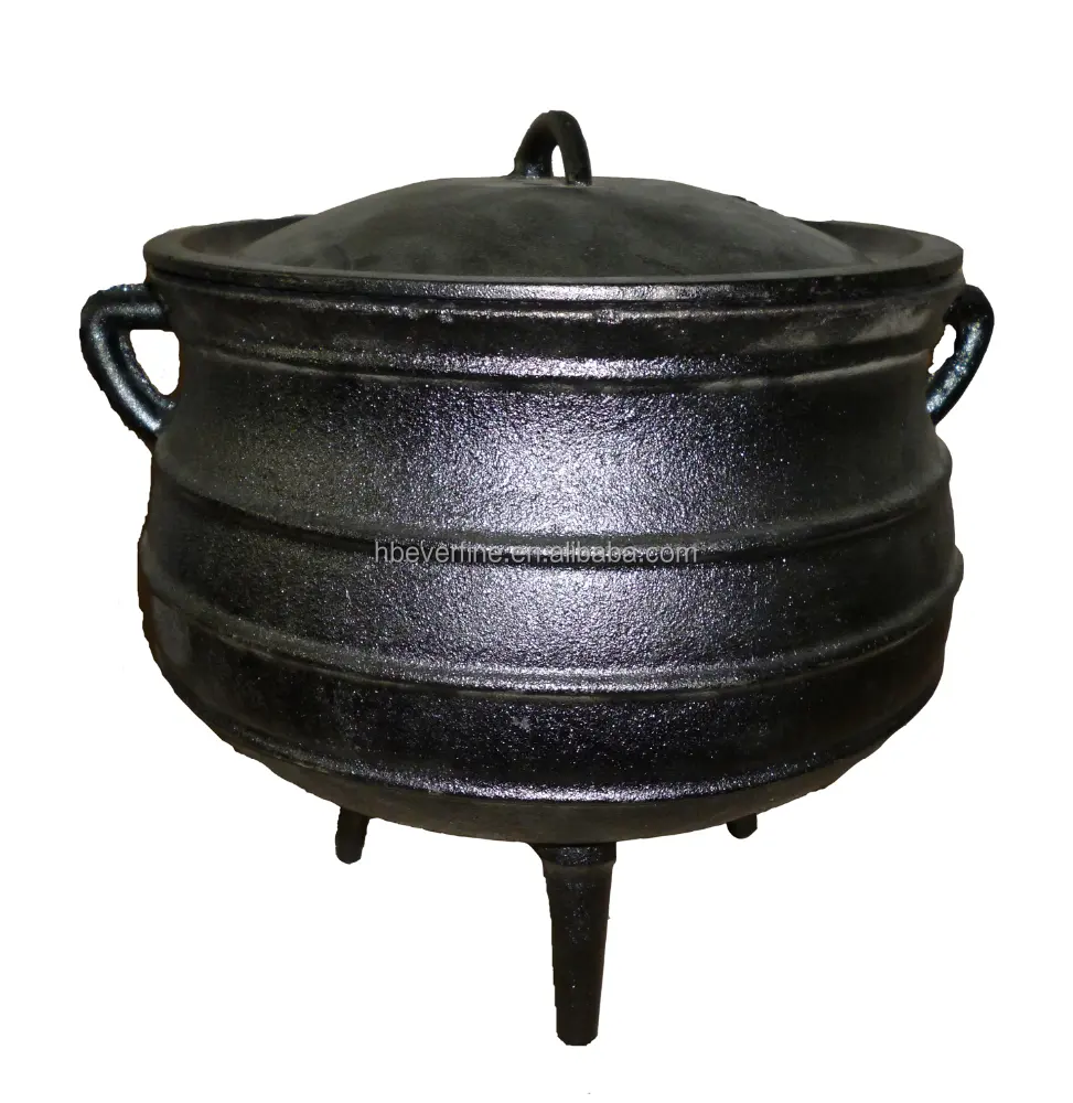 Olla de hierro fundido de tres patas/Sudáfrica Potjie