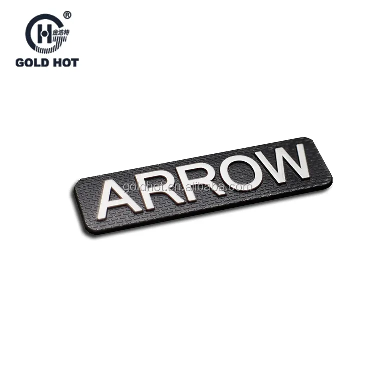 금속 스티커 양각 라벨 브랜드 로고 레이저 컷 금속 플레이트 브랜드 로고