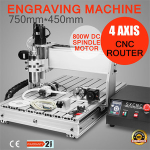 Vevor Sihao CNC Router 6040Z 4 Axis CNC Router Machine 1.5kW Husillo Máquina de grabado de madera - Product Image 2