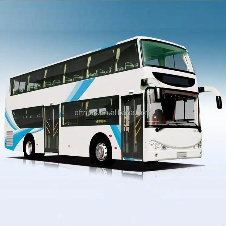 Dongfeng EQ6110GS 4x2 55 asientos double-decker autobús de la ciudad