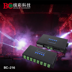 Puerto ethernet pantalla led controlador RGB pixel luz SPI led controlador 2812