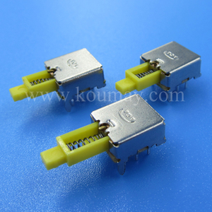 ロックされたプッシュボタンスイッチ2p2t PS-22E03 - Product Image 2