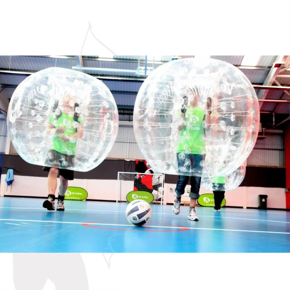 Zorb الكرة نفخ مصد كروي 1.5m الإنسان مطرقة فقاعة كرات القدم