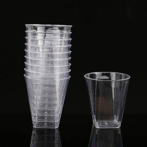Competitive Price <strong>2oz</strong> Custom Takeaway Manufacturers Printing Water Beer clear Tumbler Plastic Disposable <strong>Cup</strong>
