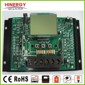 Controlador de carga solar 10A CE ROHS con pantalla LCD Cargador solar PWM manual de 12V - Product Image 4