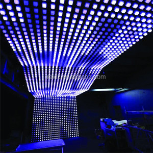 Rgb dmx dijital piksel dekoratif panel profesyonel sahne ışığı disko kulübü bar için aydınlatma dekor