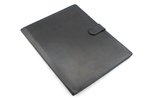 Business Padfolio Portfolio <strong>A4</strong> <strong>Conference</strong> File <strong>Folder</strong> Clip Board PU Leather Document Organizer with Pen Holder Loop &amp; Calculator