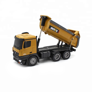 Huina 1573 RTR 2.4GHz <span class=keywords><strong>10</strong></span> ערוץ 1:14 שלט רחוק צעצוע <span class=keywords><strong>RC</strong></span> Dump משאית הנדסת רכב צעצוע LED אור <span class=keywords><strong>RC</strong></span> צעצועים