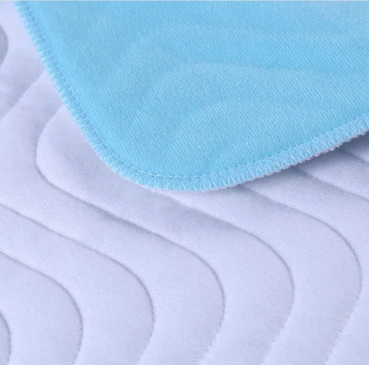 Almohadillas de cama acolchadas para incontinencia, Protector de colchón suave, a prueba de agua