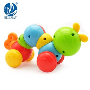 Bemay玩具婴儿环保可爱的毛毛虫学会用彩色和声音爬行玩具 - Product Image 4