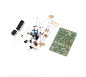 CD4017 + NE555 flaş ışığı patlama-yanıp sönen LED Suite öz DIY öğrenme elektronik kiti Strobe modülü üretim sıcak satış - Product Image 3
