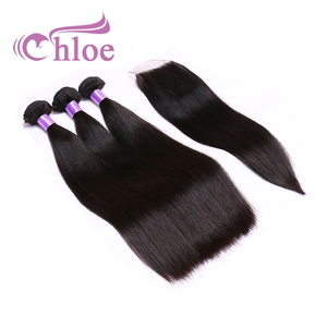 広州クロエミンクバンドルストレートヘアエクステンション - Product Image 3