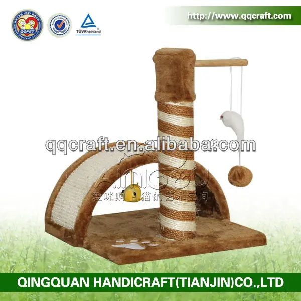 corrugated cat scratcher & coconut tree craft & wooden craft tree