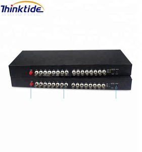16Ch 1080P CVI/AHD Converter Fiber Optic to <strong>BNC</strong> Digital Video Converter Fiber Optical Transmitter and Receiver - Product Image 6