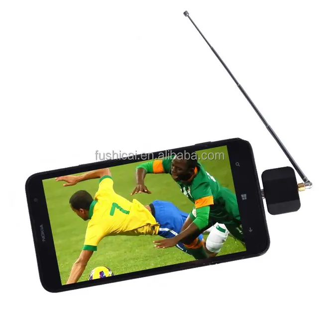 Micro USB Digital Mobile TV Tuner Receiver dvb t2 android pad tv