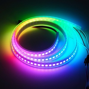 DC5V 30 Led 60 Led piksel 5050 ayrı ayrı adresli Led şerit ışık SK6812 RGBW dahili IC şeritler ile - Product Image 3