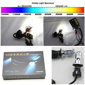 自動車用アクセサリー3000K 6000K 8000K LED HIDキセノンランプキット車用ヘッドライトH1 H3 H4 H11 9005 9006