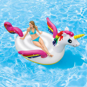 INTEX57281巨大インフレータブルユニコーンプールフロート2.87m * 1.93m * 1.65m