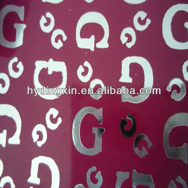 Red PU Compound leather Fabric for Car Seat Cover