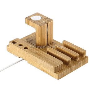 WS01-עץ טעינת תחנת טעינת dock עבור אפל שעון iphone ו-ipad
