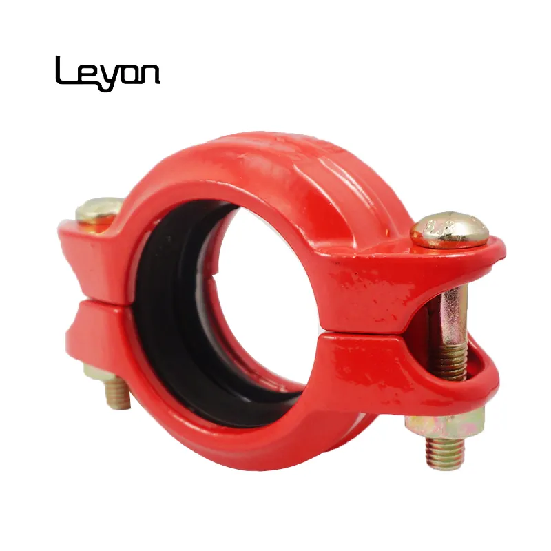 Fire Hydrant Pipe Fittings ductile iron Heavy Duty Rigid grooved fittings pipe Coupling