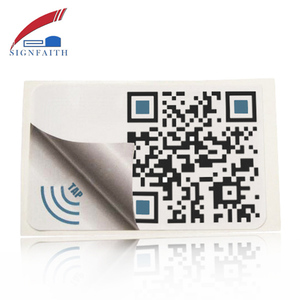 Passive Rewritable Programmable QR <strong>Code</strong> RFID NFC Tag Label Sticker