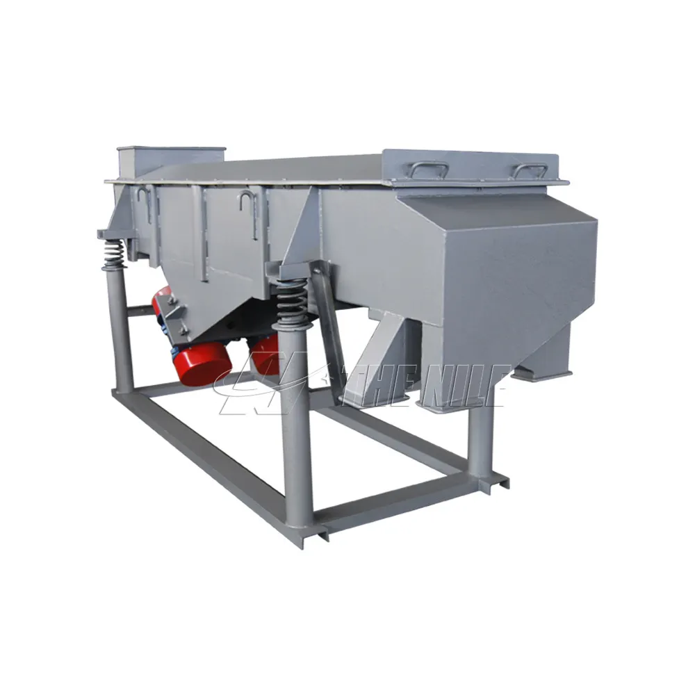 Powder Coating Used Linear Vibrating Screen Sieving Machine
