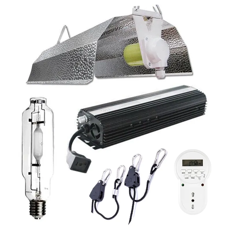 Kit de culture de jardin intérieur 600w/kit de lumière de croissance HPS/ballast mh/hps 1000w