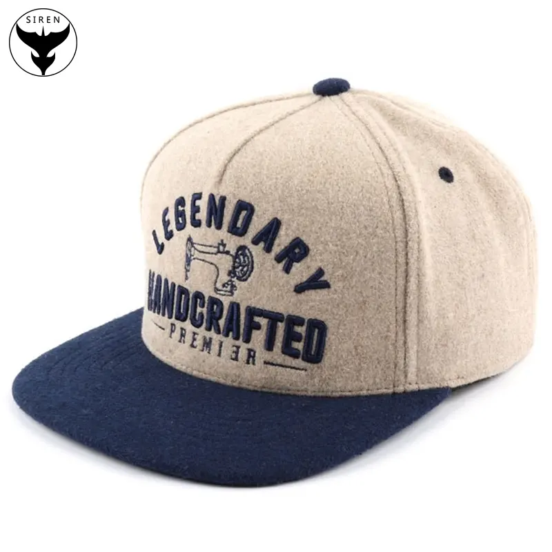 Contoh Gratis Pabrik Guangzhou Topi Snapback Bingkai Bordir 3D Akrilik Wol Berkualitas Tinggi Kustom Pabrik Guangzhou