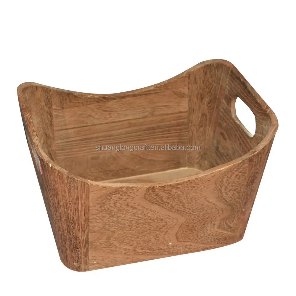 2014 venda quente personalizado encomenda de madeira mercadoria crates para venda