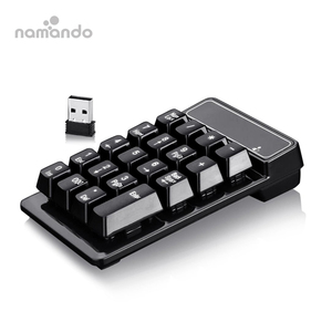 USB Wireless <strong>Numeric</strong> <strong>Keypad</strong> 2.4G Mini <strong>Numeric</strong> <strong>Keypad</strong> with Watorproof High Quality From Namando Factory - Product Image 1