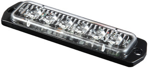 Ultra薄型Lamp 12-24V 6 LED Strobe Lights - Product Image 1