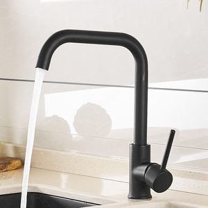Modern Single Lever Black Painting Torneira <strong>Cheap</strong> Brass/Zinc Kitchen <strong>Mixer</strong> Faucet - Product Image 2